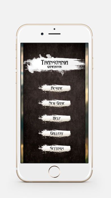 Transomnia Horror Gamebook Screenshot (iTunes Store)