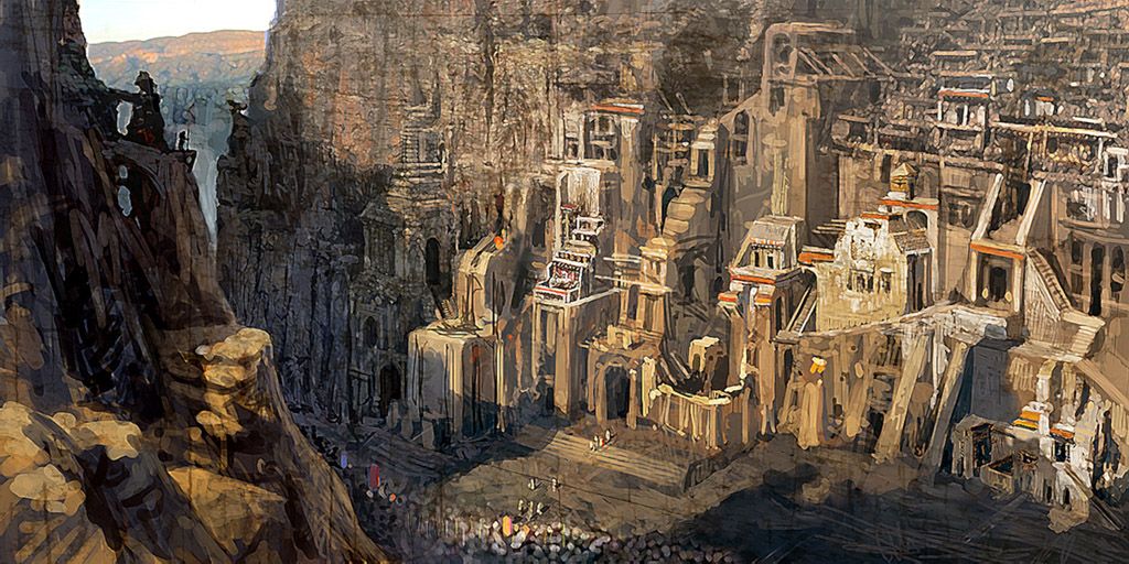 Armies of Exigo Concept Art (Fan Site Kit - Paintings (2004-11-02)): Ancient City
