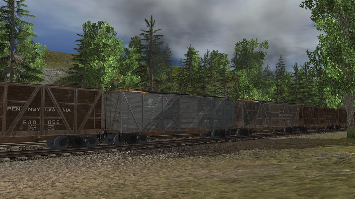 Trainz: PRR X23 Boxcar Screenshot (Steam)