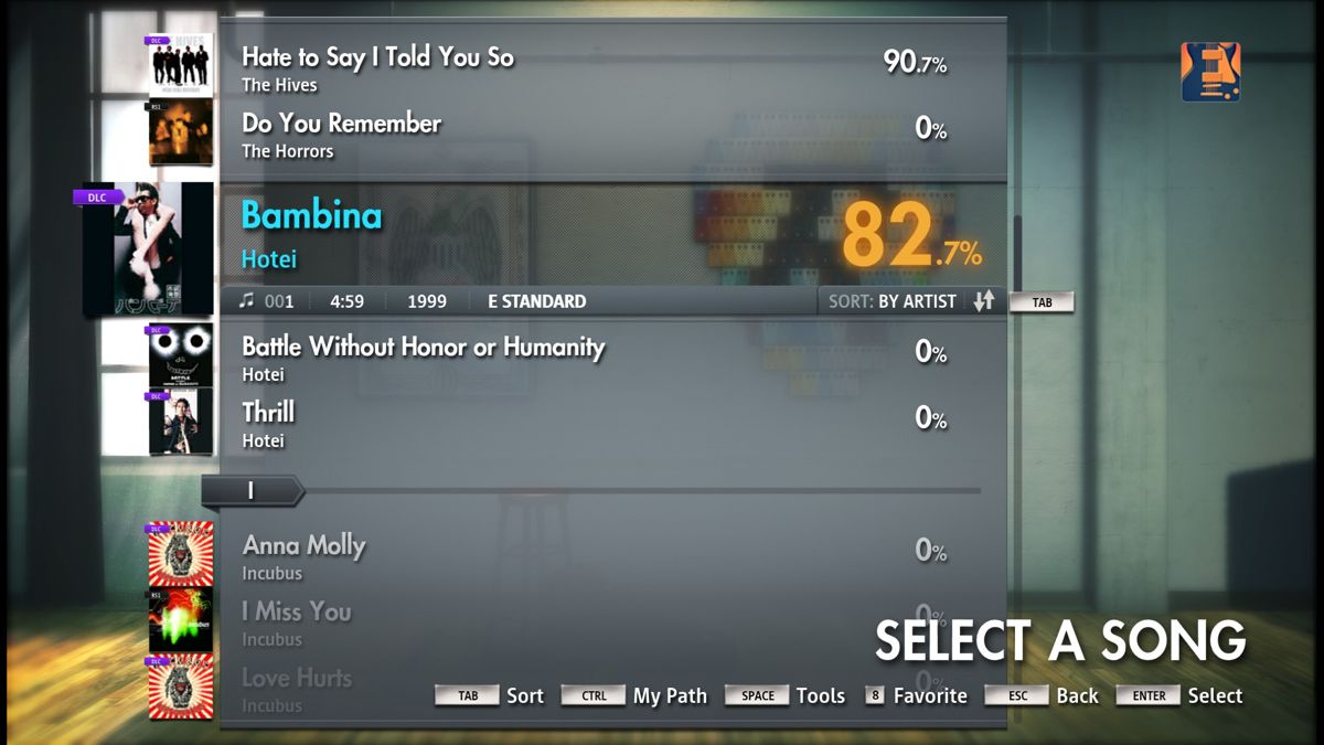 Rocksmith: All-new 2014 Edition - Hotei Song Pack Screenshot (Steam)