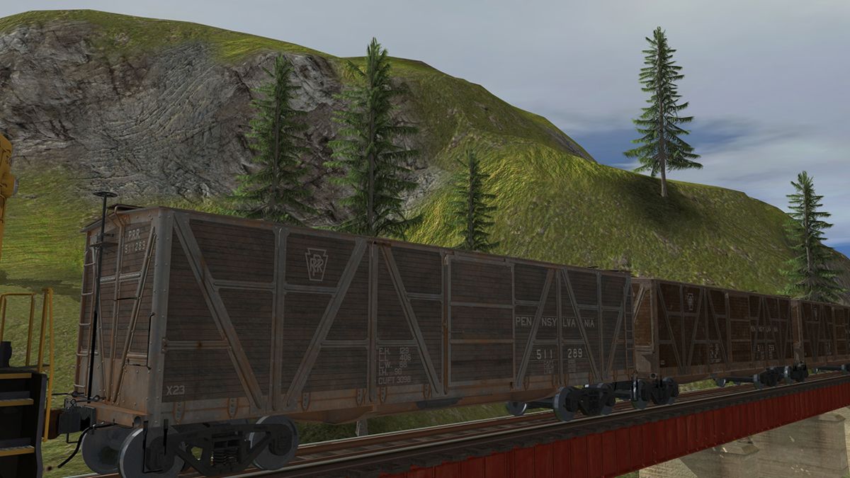 Trainz: PRR X23 Boxcar Screenshot (Steam)