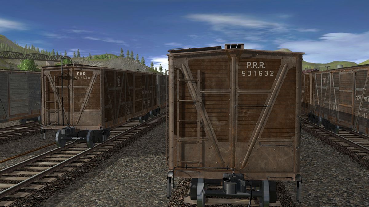 Trainz: PRR X23 Boxcar Screenshot (Steam)