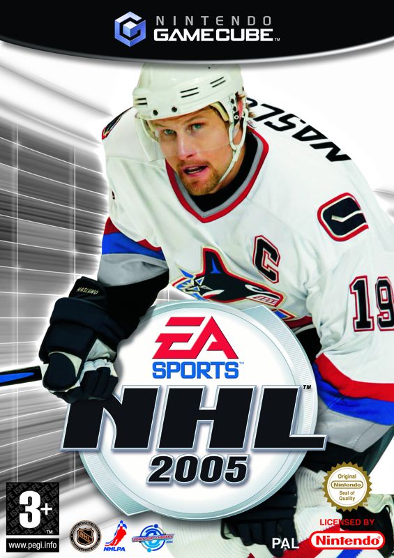 NHL 2005 Other (Electronic Arts UK Press Extranet, 2004-09-20): UK cover art - GameCube - CMYK