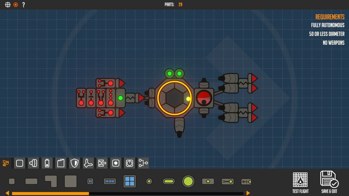 Nimbatus: The Space Drone Constructor Screenshot (Steam)