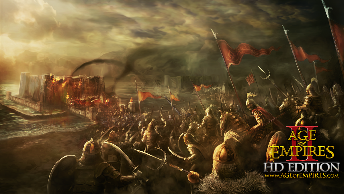 Age of Empires II: HD Edition Wallpaper (Official website wallpapers): Castle Blood