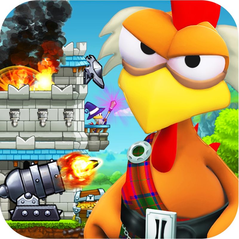 Crazy Chicken Strikes Back Other (Press Material (Crazy Chicken Strikes Back)): App Icon (rounded)