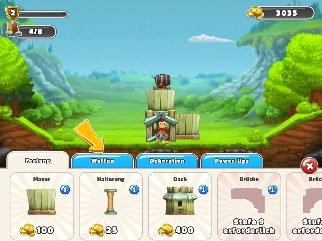 Crazy Chicken Strikes Back Screenshot (Press Material (Crazy Chicken Strikes Back)): Editor