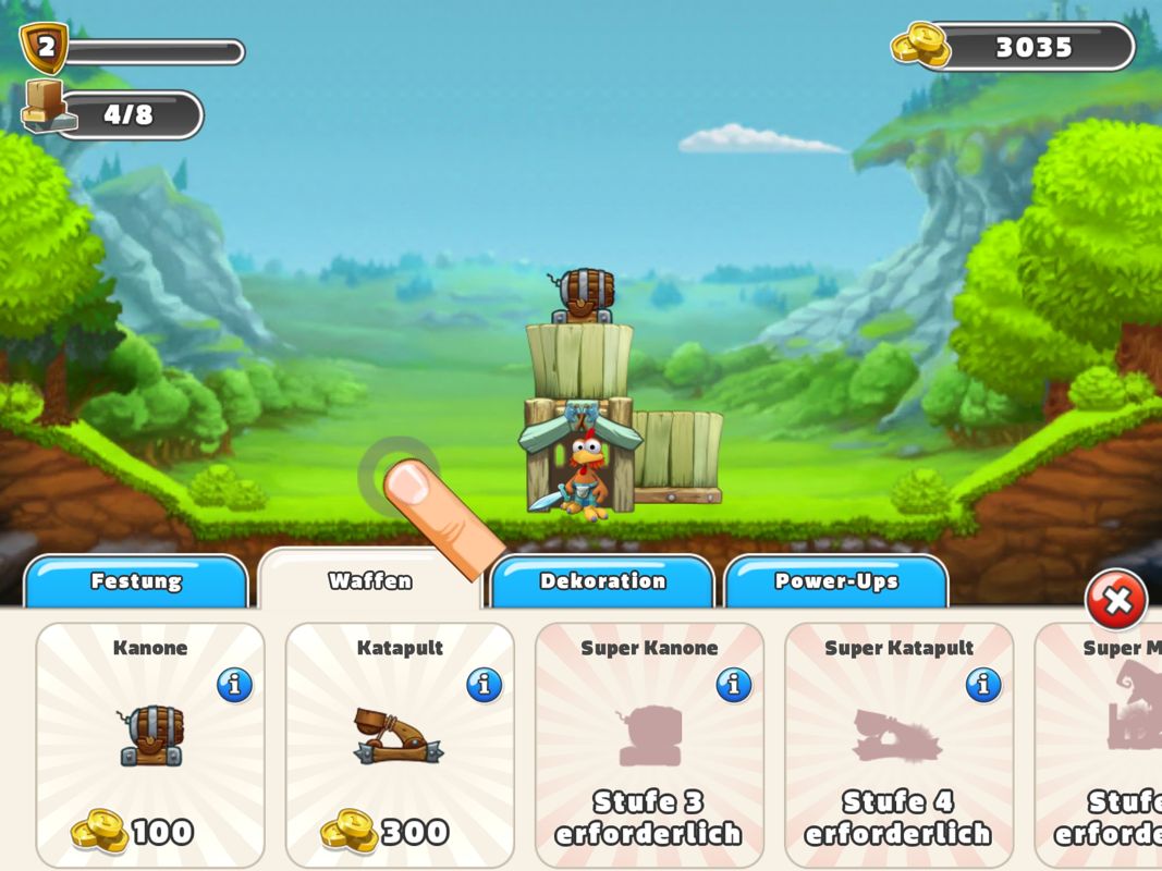 Crazy Chicken Strikes Back Screenshot (Press Material (Crazy Chicken Strikes Back)): Editor