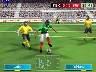 Real Soccer 2009 Screenshot (Nintendo.com)