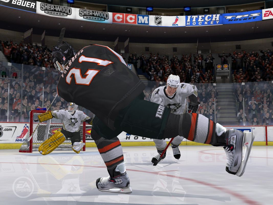 NHL 06 official promotional image - MobyGames