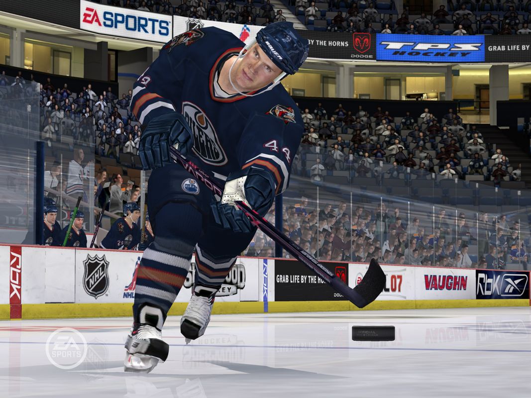 NHL 07 Screenshot (Electronic Arts UK Press Extranet, 2006-06-23 (PlayStation 2 screenshots))