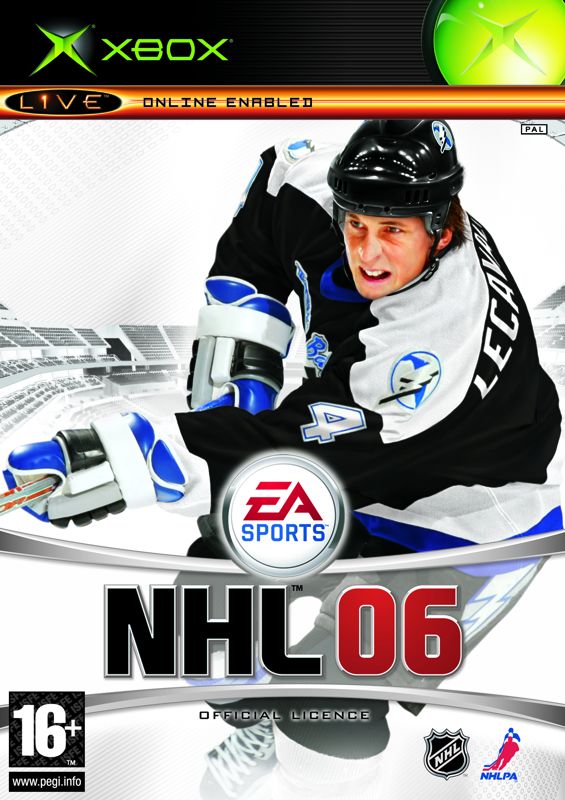 NHL 06 Other (Electronic Arts UK Press Extranet, 2005-08-16): UK cover art - Xbox - CMYK
