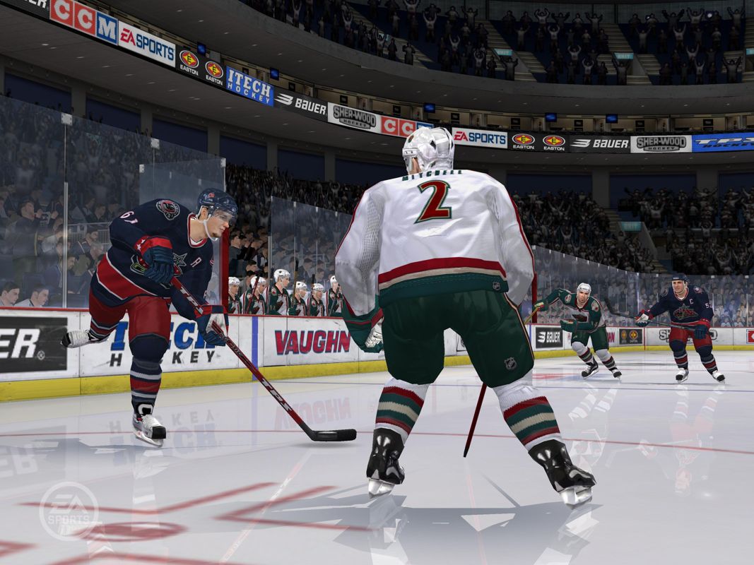 NHL 06 official promotional image - MobyGames