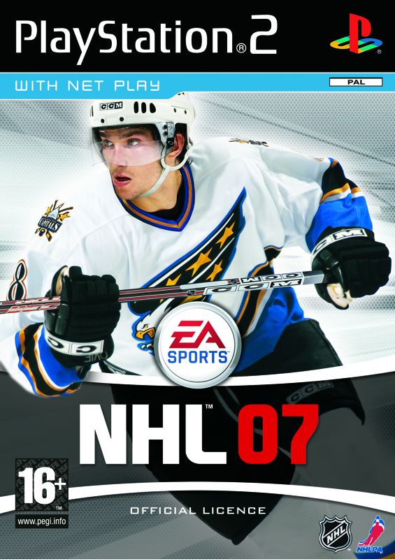 NHL 07 Other (Electronic Arts UK Press Extranet, 2006-09-04): UK cover art - PlayStation 2 - CMYK