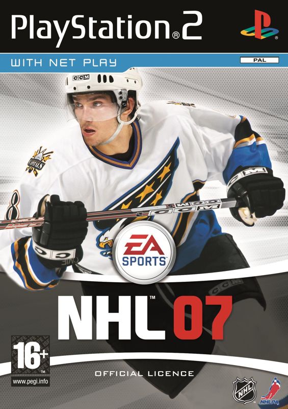 NHL 07 Other (Electronic Arts UK Press Extranet, 2006-09-04): UK cover art - PlayStation 2 - RGB
