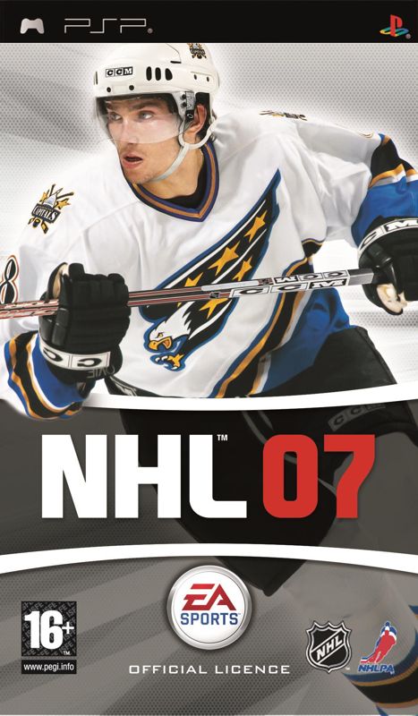 NHL 07 Other (Electronic Arts UK Press Extranet, 2006-09-04): UK cover art - PlayStation Portable - RGB