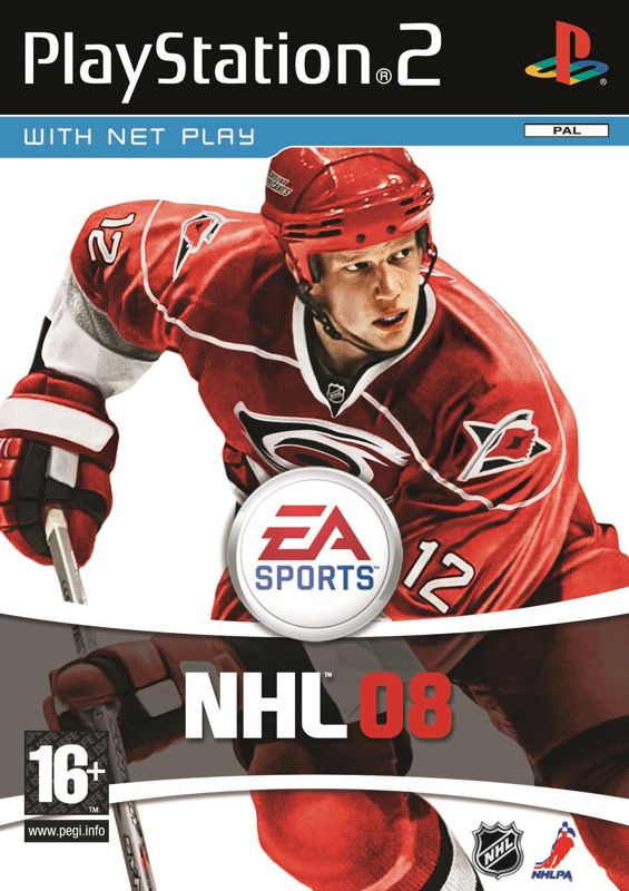 NHL 08 Other (Electronic Arts UK Press Extranet, 2007-08-03): UK cover art - PlayStation 2 - RGB
