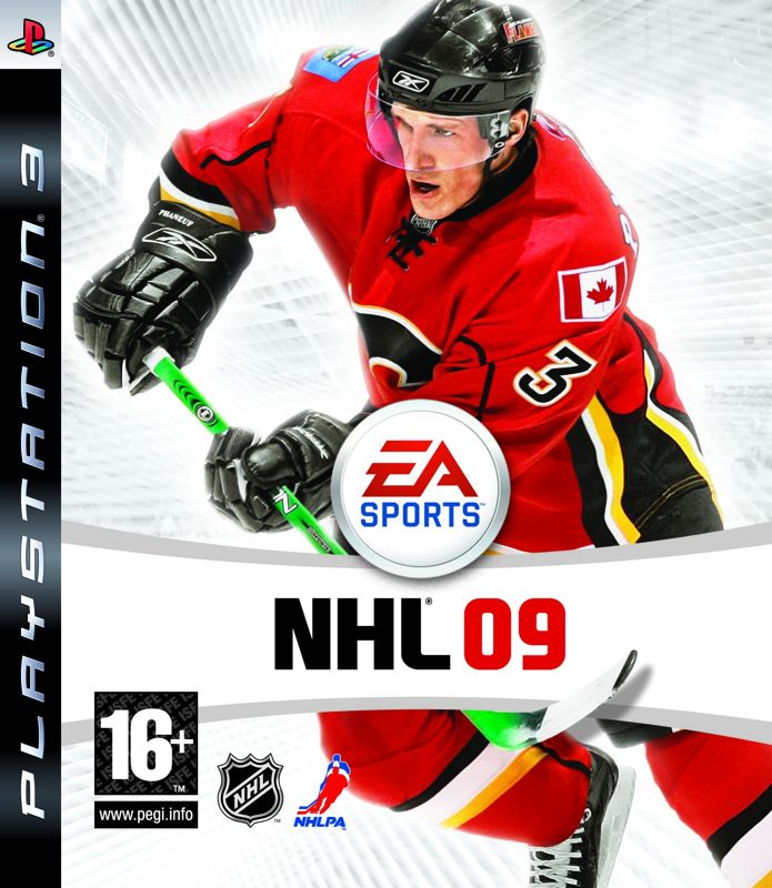 NHL 09 Other (Electronic Arts UK Press Extranet, 2008-08-04): UK cover art - PlayStation 3 - CMYK