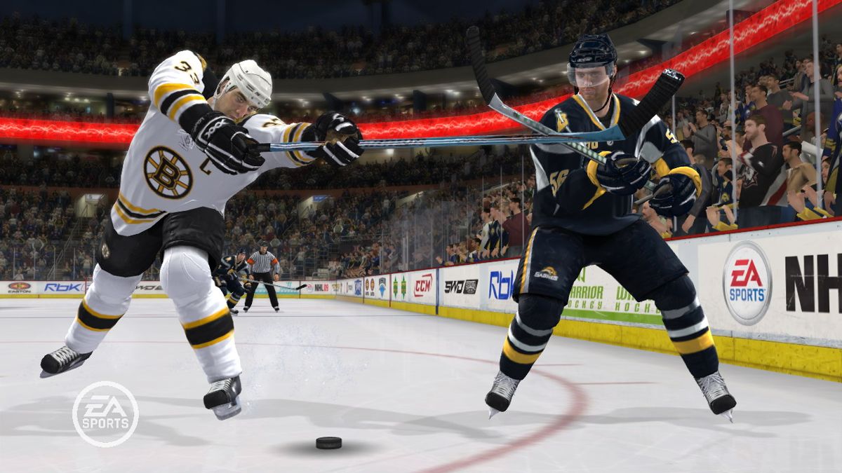 NHL 09 Screenshot (Electronic Arts UK Press Extranet, 2008-07-07 (with watermarks, for online))
