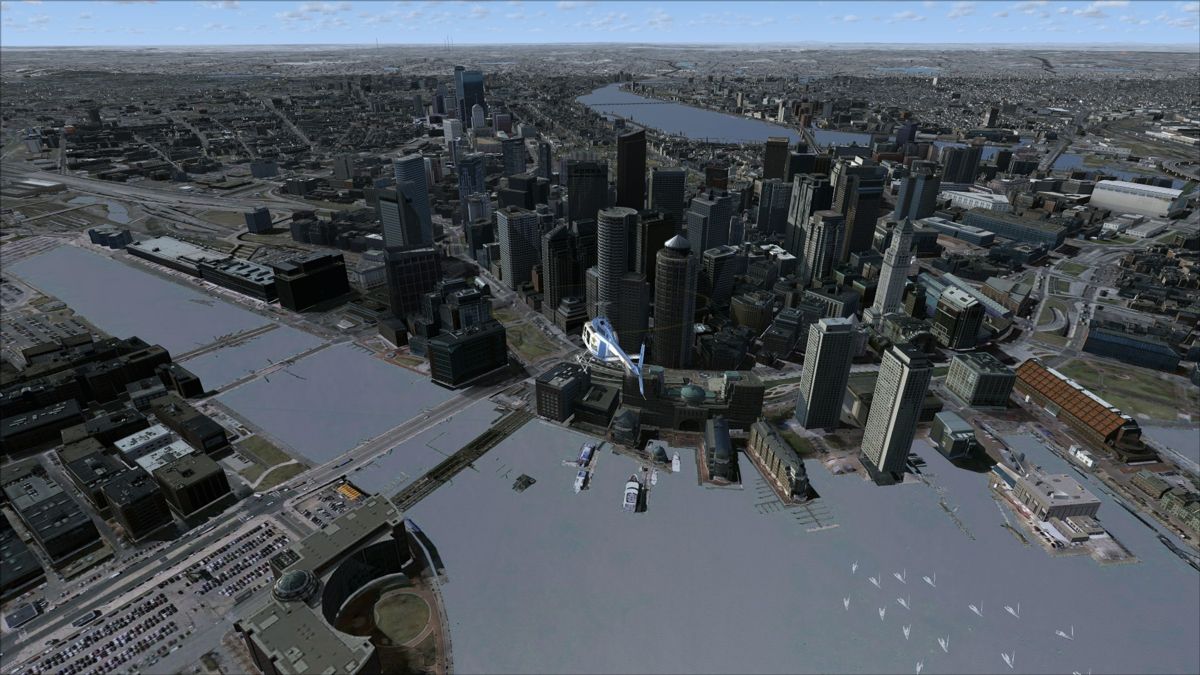 Microsoft Flight Simulator X: Steam Edition - US Cities X: Boston Screenshot (Steam)