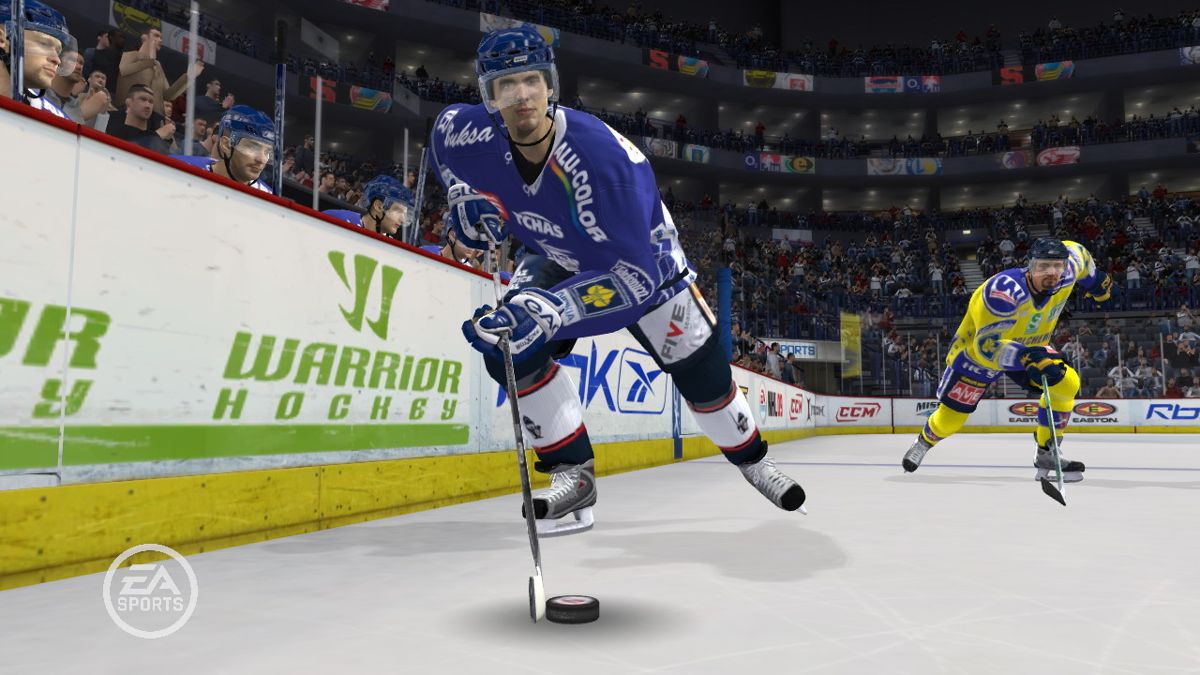 NHL 09 Screenshot (Electronic Arts UK Press Extranet, 2008-07-07 (with watermarks, for online)): Czech 2