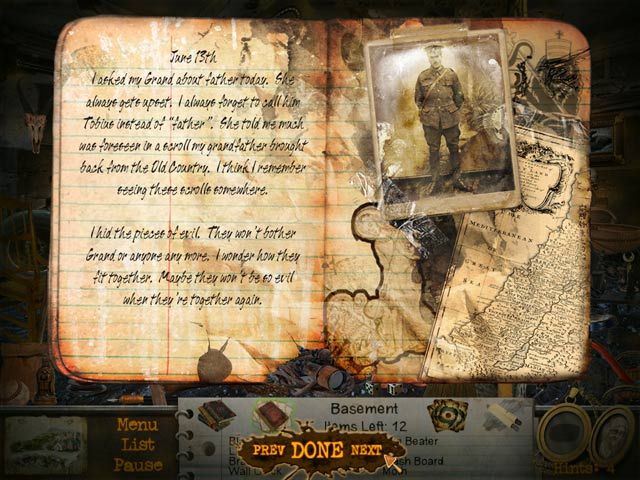 Becky Brogan: The Mystery of Meane Manor Screenshot (Big Fish Games screenshots)