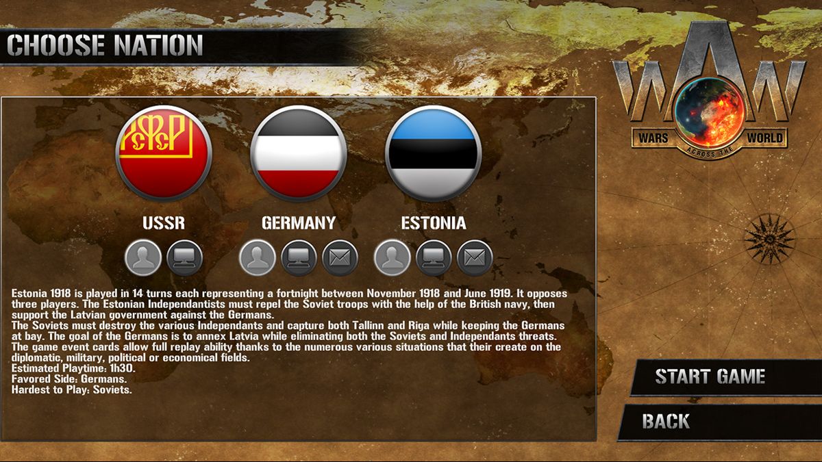 Wars Across the World: Estonia 1918 Screenshot (Steam)