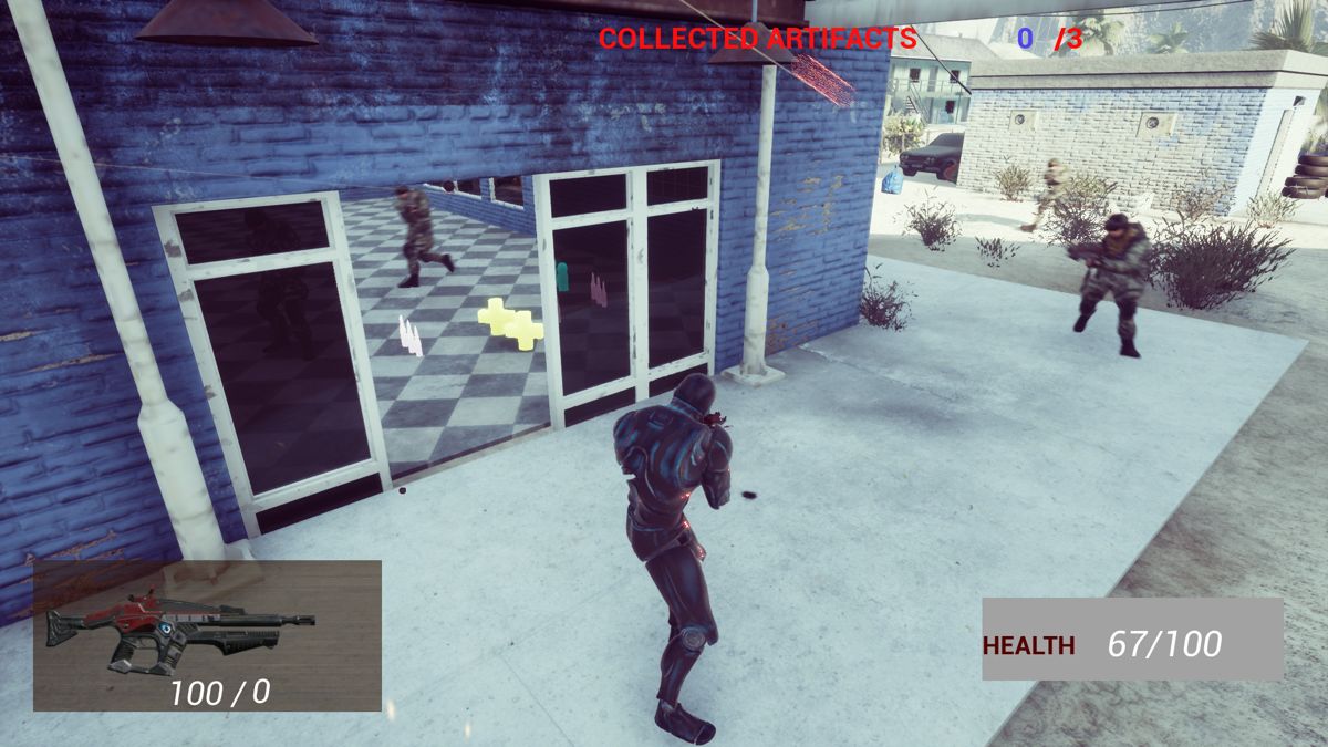 Cyborg Invasion Shooter 2: Battle Of Earth Screenshot (Steam)