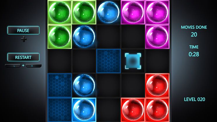 Grid Mania Screenshot (Nintendo.com)