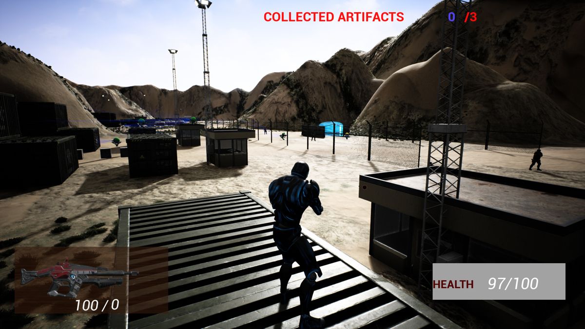 Cyborg Invasion Shooter 2: Battle Of Earth Screenshot (Steam)