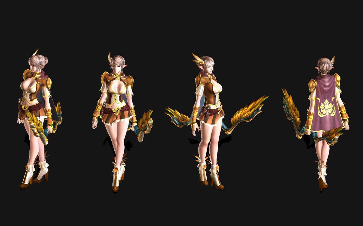 Darkblood Online: Elf Hunter - Twilight Guardian Pack Screenshot (Steam)