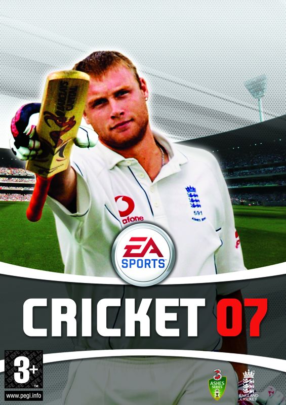 Cricket 07 Other (Electronic Arts UK Press Extranet, 2006-10-31): UK cover art - CMYK