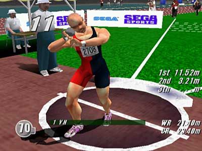 Virtua Athlete 2000 Screenshot (SEGA Dreamcast Press Kit 2000)