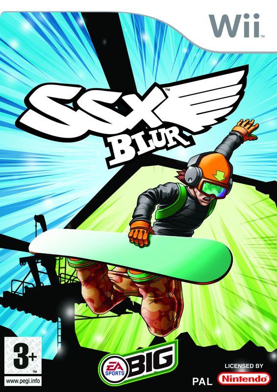 SSX Blur Other (Electronic Arts UK Press Extranet, 2007-01-17): UK cover art - CMYK