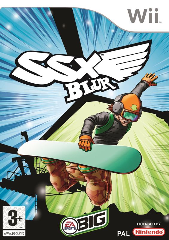 SSX Blur Other (Electronic Arts UK Press Extranet, 2007-01-17): UK cover art - RGB