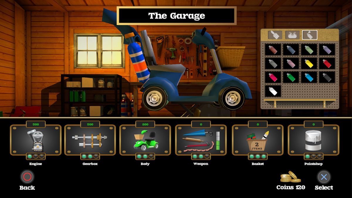 Coffin Dodgers Screenshot (PlayStation.com)