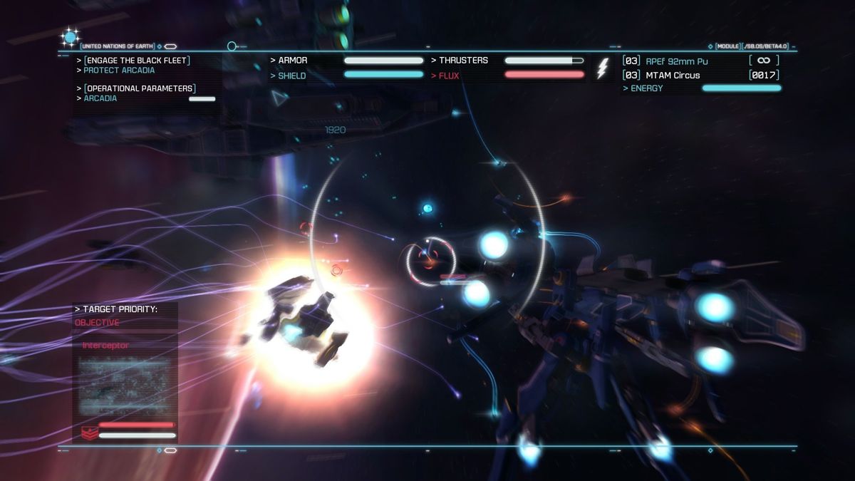 Strike Suit Zero: Director's Cut Screenshot (PlayStation.com)