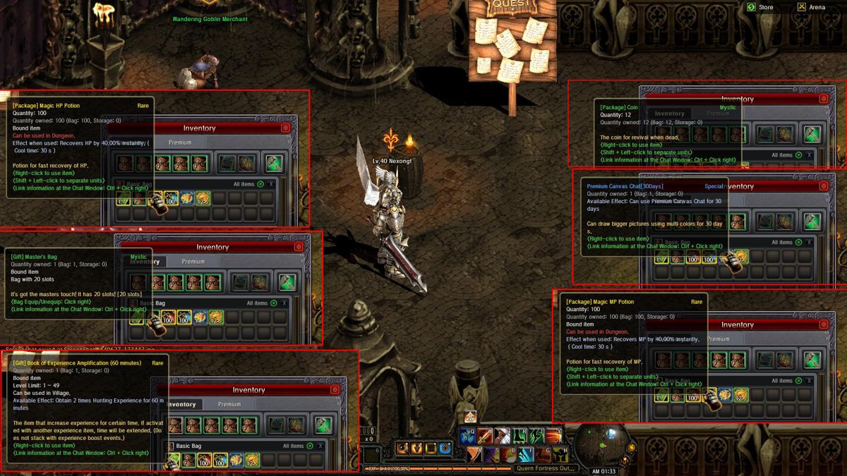 Darkblood Online: Naviros Beginner Pack Screenshot (Steam)