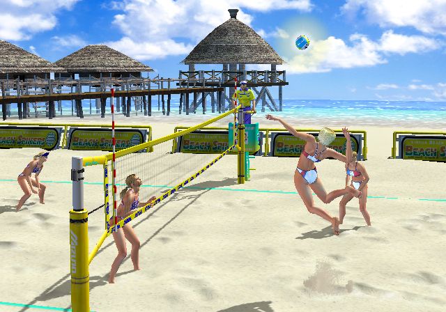 Beach Spikers: Virtua Beach Volleyball Screenshot (Sega E3 2002 Press Kit)