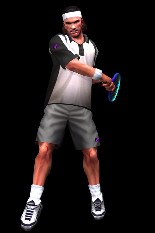 Virtua Tennis Render (SEGA Dreamcast Press Kit 2000): Moya