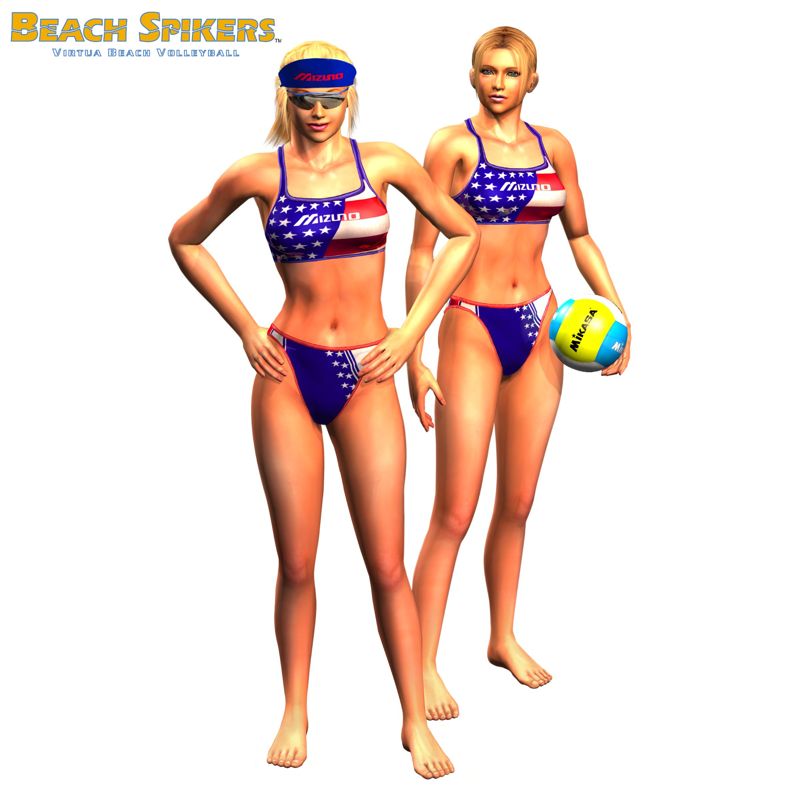Beach Spikers: Virtua Beach Volleyball Concept Art (Sega E3 2002 Press Kit)