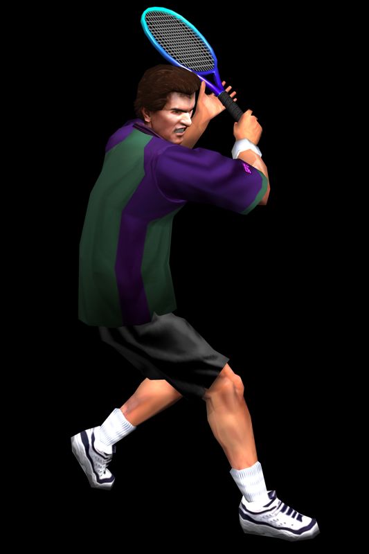 Virtua Tennis Render (SEGA Dreamcast Press Kit 2000): Pioline