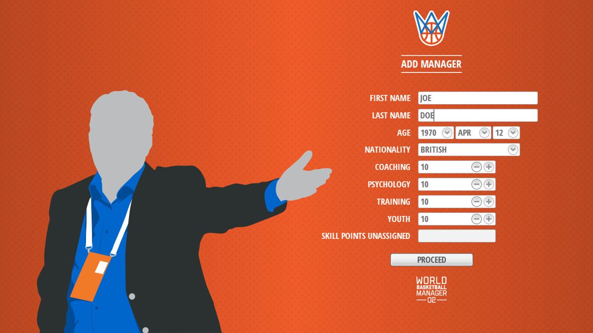 World Basketball Manager 02 Screenshot (Steam)