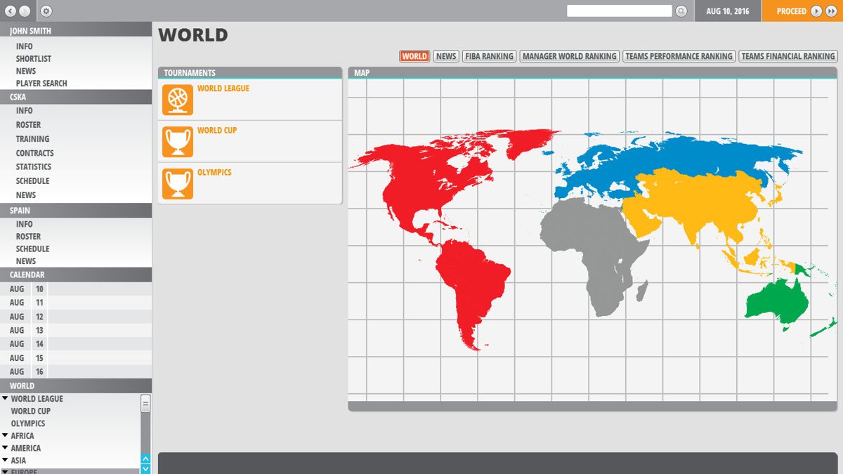 World Basketball Manager 02 Screenshot (Steam)