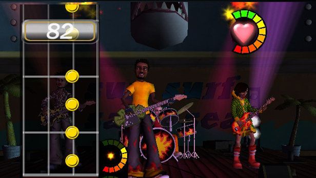 PopStar Guitar Screenshot (PlayStation.com)