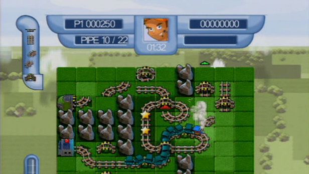 Pipe Mania Screenshot (PlayStation.com)