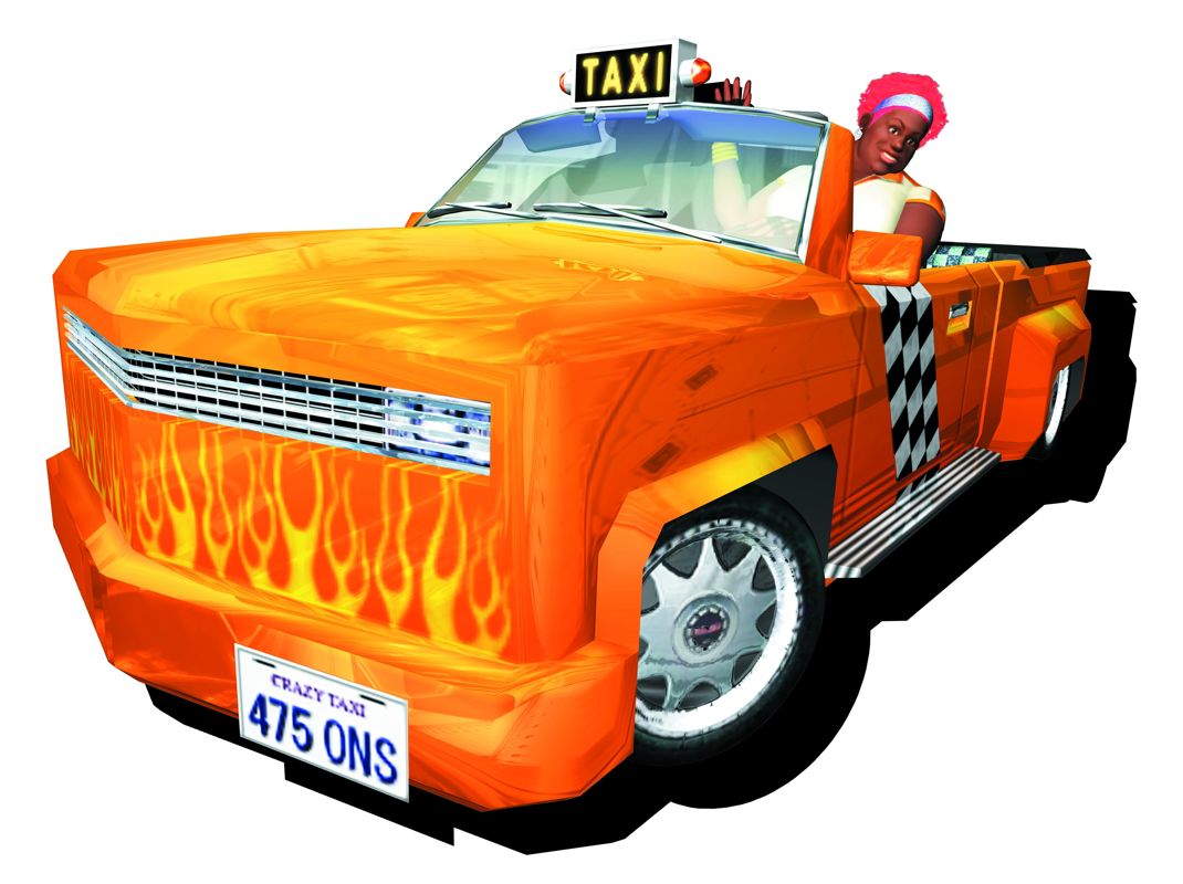 Crazy Taxi 3: High Roller Concept Art (Sega E3 2002 Press Kit)