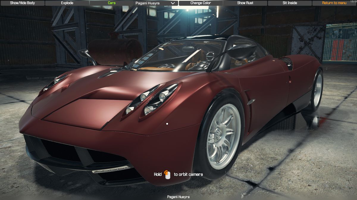 Car Mechanic Simulator 2018: Pagani Screenshot (Steam)