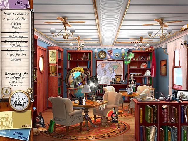 Agatha Christie: Death on the Nile Screenshot (Big Fish Games Product page): screen3