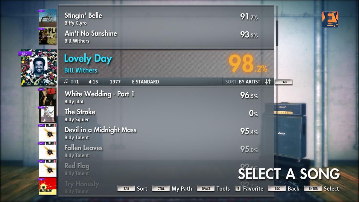 Rocksmith: All-new 2014 Edition - Bill Withers: Lovely Day Screenshot (Steam)